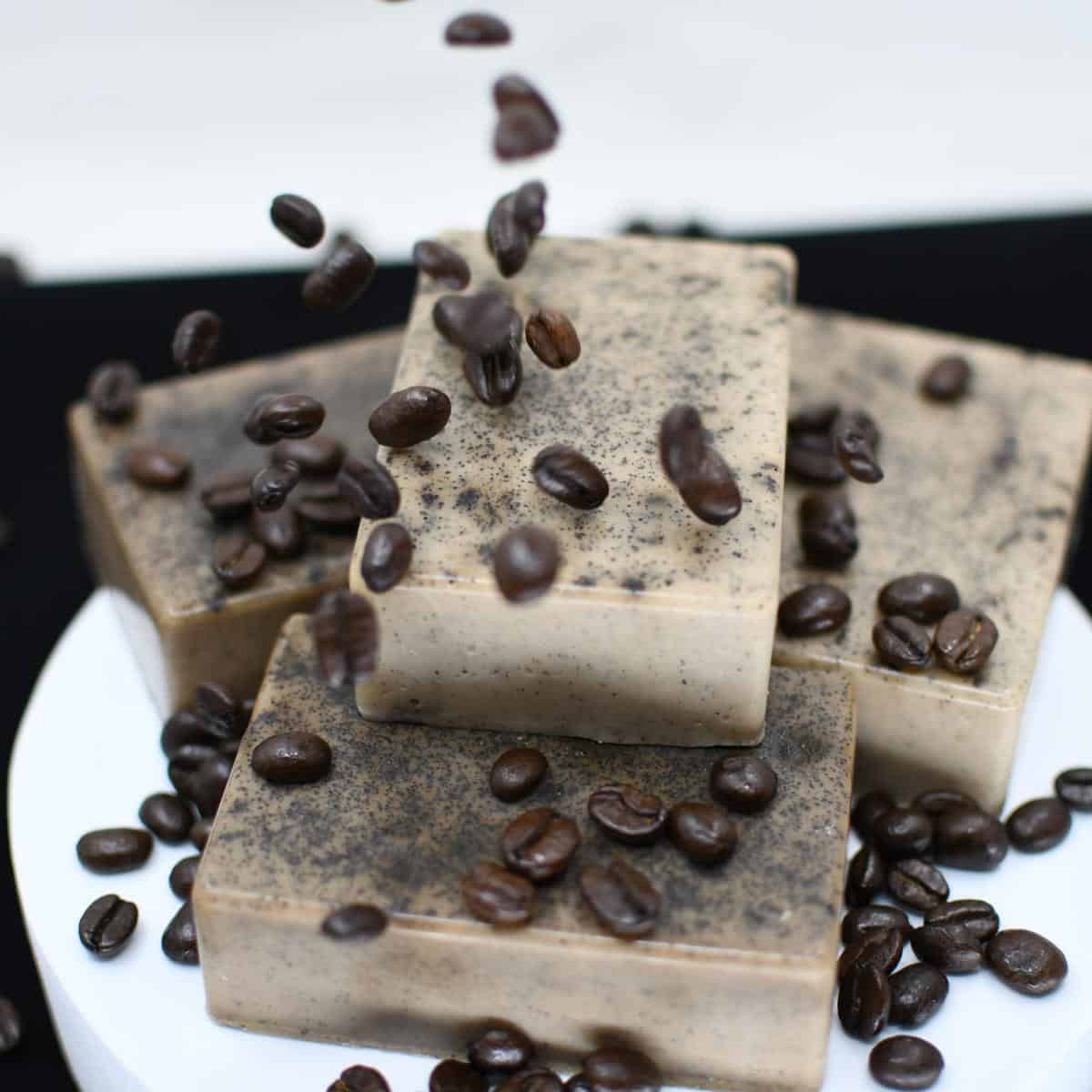 Coffee Scrubby Goat Milk Soap (June)